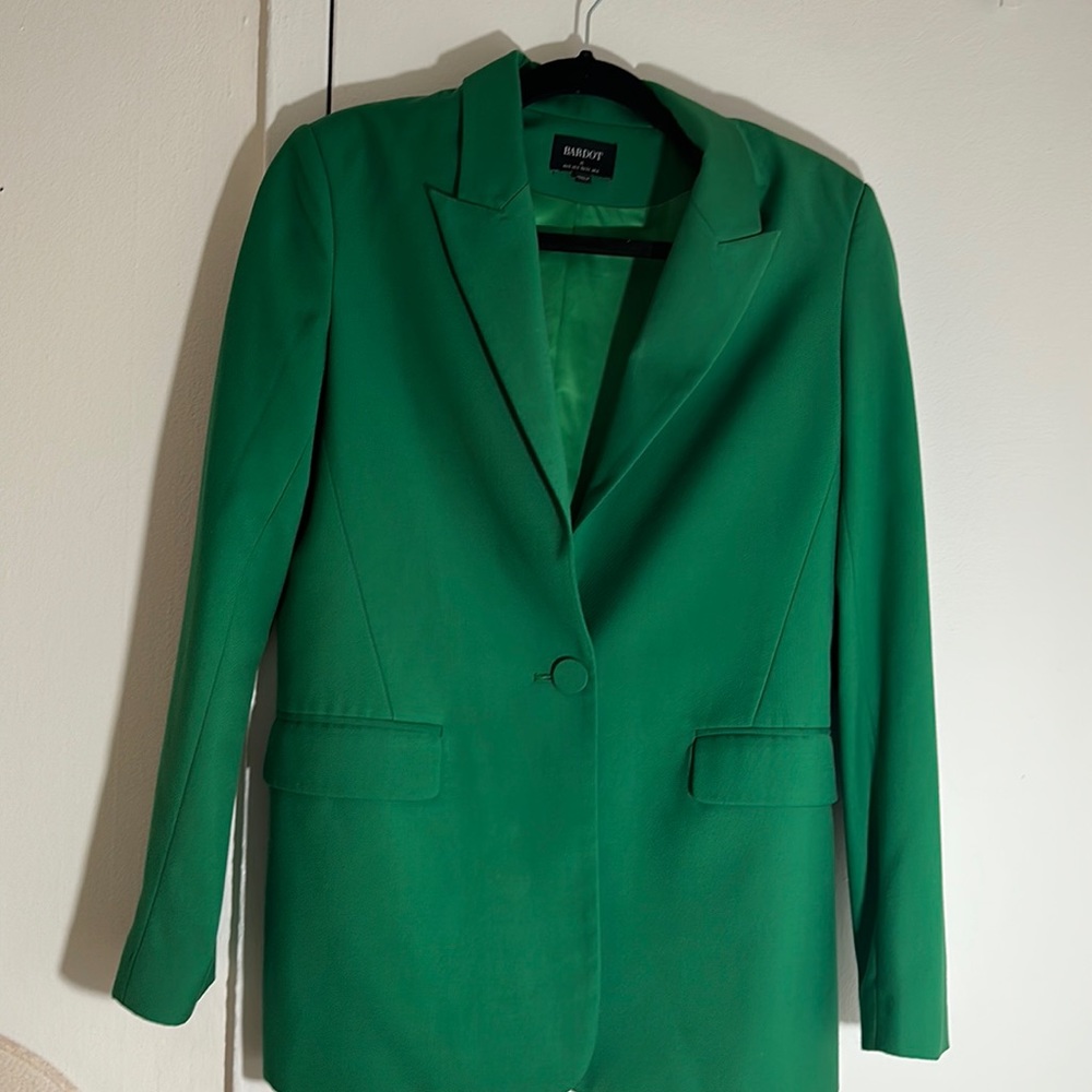 Bardot Kelly Green Blazer